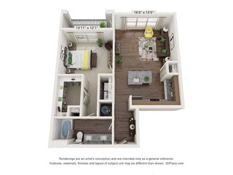 bedroom floor plan  the residences at